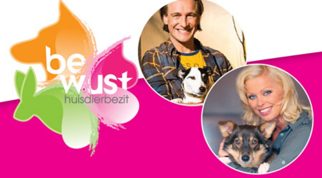 Bridget Maasland en Piet Hellemans openen campagne 'Bewust Huisdierenbezit'