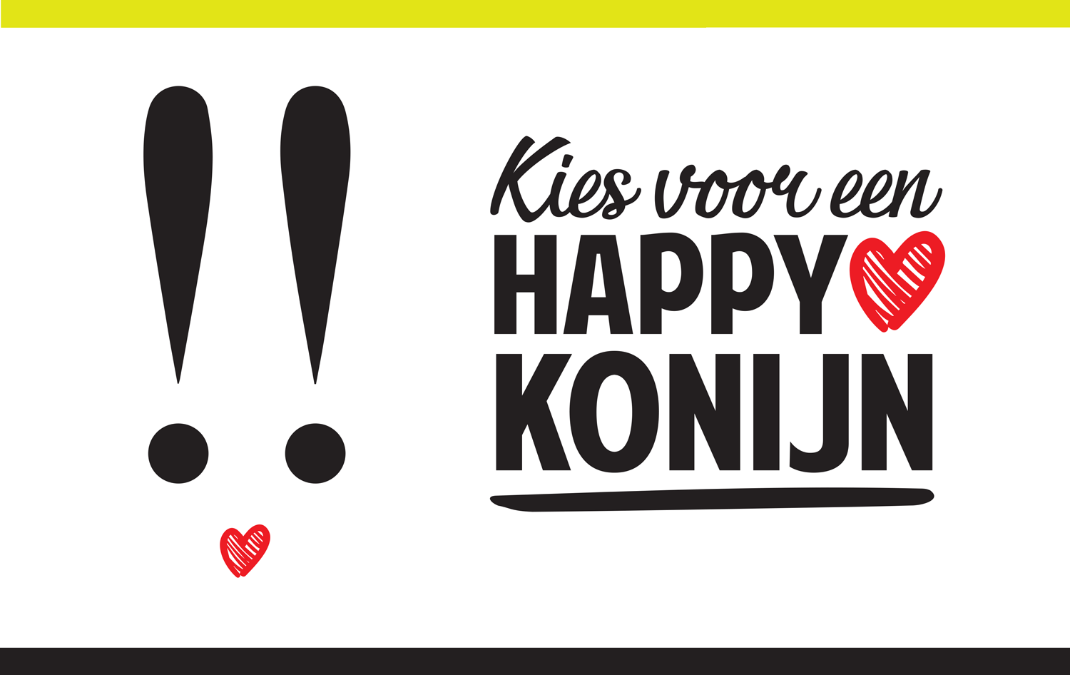 Kies voor een Happy Konijn!