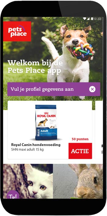 App van Pets Place