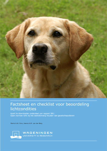 Checklist van de WUR